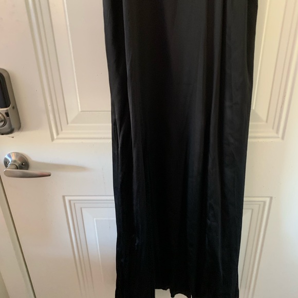 New with Tags Nicole Miller Black Silk Stretch Formal Long Dress Prom, Wedding 0 - Picture 6 of 13